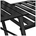Lusso Casadino -  Panca Da Giardino A 2 Posti 165 Cm Nera In Acciaio - Foto miniatura 7