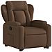 Poltrona Alzapersona Reclinabile Marrone In Tessuto - Foto miniatura 3