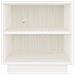 Lusso Casadino -  Comodini Bianchi 2 Pz 40x34x40 Cm In Legno Massello Di Pino - Foto miniatura 5