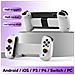 Gamepad Wireless Estensibile D8 Per Telefoni E Tablet White - Foto miniatura 1