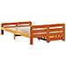 Letto senza Materasso Marrone Cera 120x200 cm in Legno di Pino - Foto miniatura 8