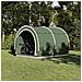 Tenda porta biciclette con tetto Verde 256 x 222 x 182 cm - Foto miniatura 2