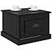 Tavolino da salotto with Drawer Rovere nero 50 x 50 x 35 cm - Foto miniatura 3