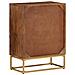 Lusso Casadino -  Credenza 55x30x76 Cm In Legno Massello Di Mango E Ferro - Foto miniatura 5