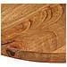 Piano per Tavolo Ø 40x2,5cm Rotondo in Legno Massello di Mango - Foto miniatura 6