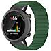 Cinturino Magnetico In Silicone Compatibile Con Garmin Forerunner 45/45s /swim 2 - Vari Colori Green - Foto miniatura 2