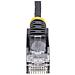 Cavo Ethernet CAT6 Nero da 15m; Patch UTP con Plug RJ45 Antigroviglio e Rilievi di Trazione, Cavo Lan Slim in Rame Puro 28AWG, Sottoposto a test Fluke - Foto miniatura 3