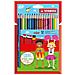 color - Matita colorata - Astuccio da 18 (15 base + 3 fluo) - Colori assortiti - Foto miniatura 1