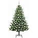 Albero di Natale artificiale preilluminato con set di palline - Foto miniatura 2