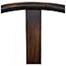 Poltrona In Legno Marrone Di Origine Tailandese 58x50x103h - Foto miniatura 7
