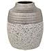 Vaso In Ceramica Argento 16x16x20h - Foto miniatura 1