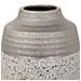 Vaso In Ceramica Argento 16x16x20h - Foto miniatura 5