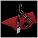 Cappotto per Cani con imbracatura Rosso L40 Pile e Poliestere - Foto miniatura 9