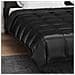 Piumone Completo Annuale Nero 240 x 260 cm Satin e Micropile - Foto miniatura 4