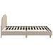 Struttura letto bambini con testata Grigio chiaro 80 x 200 cm - Foto miniatura 5