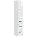 Set di armadi 2 pcs Bianco Lucido 33 x 34,5 x 87 cm - Foto miniatura 1