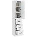 Set di armadi 2 pcs Bianco Lucido 33 x 34,5 x 87 cm - Foto miniatura 2