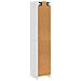 Set di armadi 2 pcs Bianco Lucido 33 x 34,5 x 87 cm - Foto miniatura 6