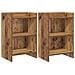 Comodini 2 pcs Legno antico 40 x 30 x 60 cm - Foto miniatura 1