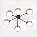 Lampada A Sospensione Maga In Acciaio Nero E Rattan - Foto miniatura 3