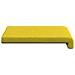 Cuscino per panchina 2 pz Tessuto Giallo Chiaro - Foto miniatura 7