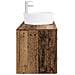 Set di mobili per il bagno 2 pz Legno antico - Foto miniatura 5