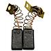 Spazzole di carbone per DeWalt DW558LA Tipo 3 - 7 x 12 x 22 mm - coppia - Foto miniatura 1