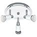 Eridan - Plafoniera 3l A Led 3w Gu10 Cromo-Bianco - Foto miniatura 1