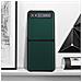 Cover Samsung Galaxy Z Flip Rigida In Vera Pelle Due Parti Verde Scuro - Foto miniatura 2