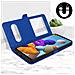 Custodia Samsung Galaxy A21s Doppia Finestra Cover Silicone Blu - Foto miniatura 5