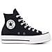 Scarpe Chuck Taylor All Star Platform Hi Lift Taglia 42 Codice 560845c Nero - Foto miniatura 1