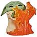 Star Wars Mandalorian The Child Baby Yoda N. 9 Stopping Fire Figure 6cm The Bounty Collection  - Foto miniatura 1