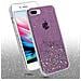 Cadorabo Custodia Compatibile Con Apple Iphone 7 Plus / 7s Plus / 8 Plus In Viola Con Glitter - Coperchio Protettivo In Silicone Tpu Flessibile Con Glitter Scintillanti - Foto miniatura 2