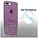 Cadorabo Custodia Compatibile Con Apple Iphone 7 Plus / 7s Plus / 8 Plus In Viola Con Glitter - Coperchio Protettivo In Silicone Tpu Flessibile Con Glitter Scintillanti - Foto miniatura 3
