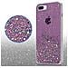 Cadorabo Custodia Compatibile Con Apple Iphone 7 Plus / 7s Plus / 8 Plus In Viola Con Glitter - Coperchio Protettivo In Silicone Tpu Flessibile Con Glitter Scintillanti - Foto miniatura 4