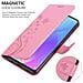 Custodia Compatibile Con Xiaomi Redmi K20 In Rosa Fiore - Coperchio Protettivo In Design Floreale Con Chiusura Magnetica, Funzione Stand E Slot Per Carte - Foto miniatura 5