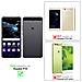 Custodia Compatibile Con Huawei P10 In Blu Scuro Marrone - Coperchio Protettiva Con Chiusura Magnetica, Funzione Stand E Tasca Per Le Carte - Foto miniatura 2