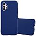 Custodia Compatibile Con Samsung Galaxy A32 5g In Candy Blu Scuro - Coperchio Protettivo In Silicone Tpu Flessibile - Foto miniatura 1
