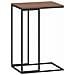 Tavolino da Salotto Nero 40x30x59 cm in Legno Multistrato - Foto miniatura 1