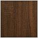 Mobile Porta Dischi Rovere Marrone 121x38x48 Legno Multistrato - Foto miniatura 6