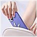 Cover Per Iphone 15 Plus Silicone Premium Semi-rigido Opaca Soft-touch Viola - Foto miniatura 3