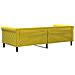 Letto Da Giorno Giallo 90x200 Cm In Velluto - Foto miniatura 4