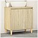 Mobile Lavabo Rovere Sonoma 58x33x60 Cm In Legno Multistrato - Foto miniatura 1