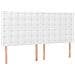 Giroletto Molle Con Materasso E Led Bianco 180x200cm Similpelle - Foto miniatura 6