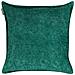Set Di 2 Cuscini Verpis Cotone 50 X 50 Cm Verde Smeraldo Tinta Unita - Foto miniatura 3
