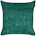 Set Di 2 Cuscini Verpis Cotone 50 X 50 Cm Verde Smeraldo Tinta Unita - Foto miniatura 4