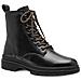 Black Casual Closed Booties Stivaletti Pelle Scarpe Donna Nero Eu 36, 1-26230-41 001 - Foto miniatura 1
