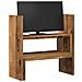 Organizer Scrivania Legno Antico 40x17x41 Cm In Truciolato - Foto miniatura 3