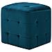 Comodini 2 Pz Blu 30x30x30 Cm In Tessuto Vellutato - Foto miniatura 1