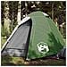 Tenda da Campeggio a Cupola per 2 Persone Verde Impermeabile - Foto miniatura 1